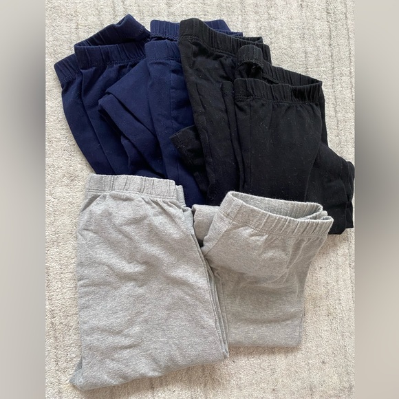 Set of 3 Gap Kids Organic Cotton Capri Leggings - Picture 2 of 4